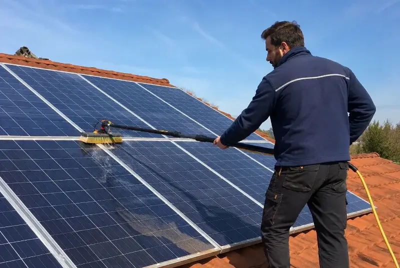 Nettoyage et entretien de panneaux solaires à Saint-Xandre