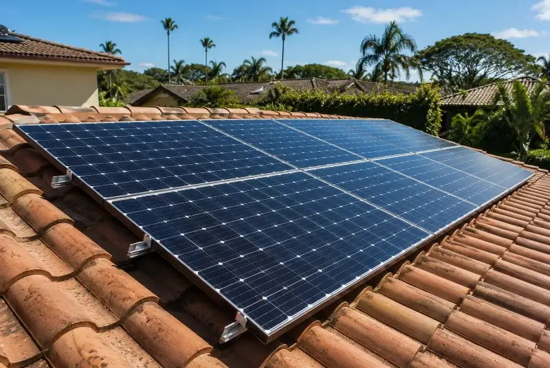 Installation de panneaux solaires à Saint-Xandre
